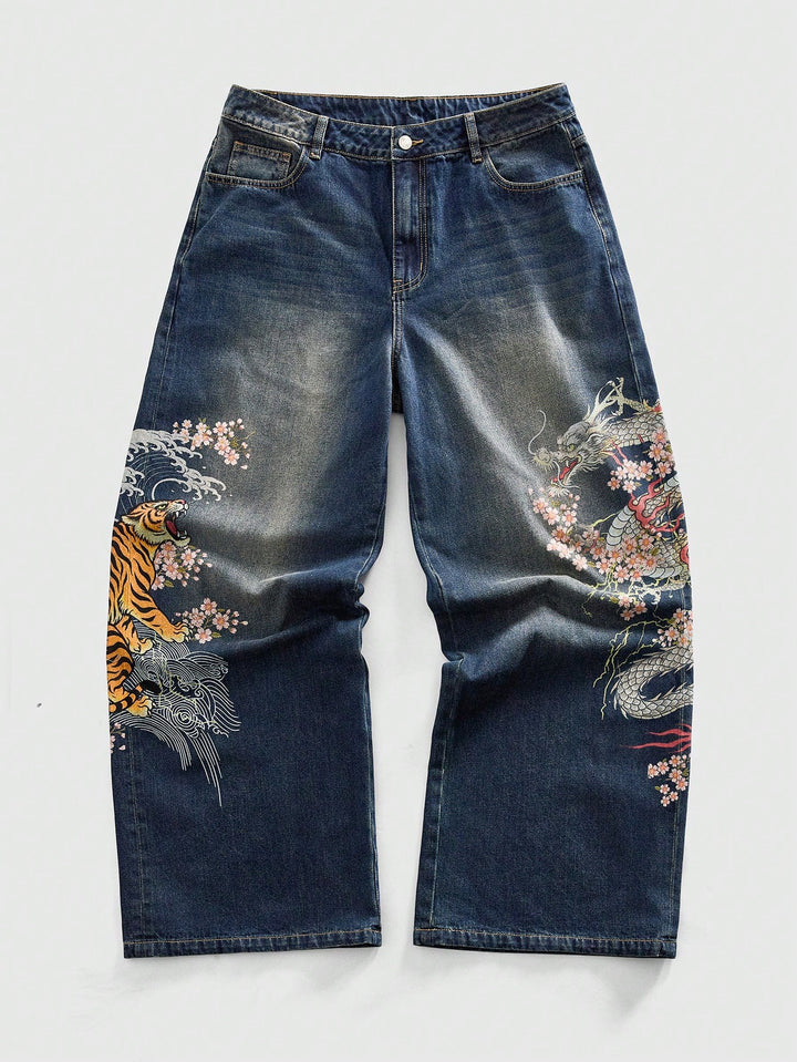 Jeans SHEIN, albastru