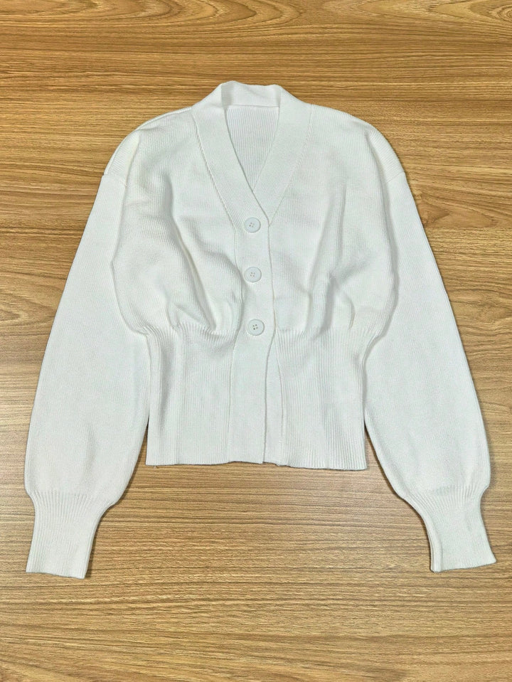 Cardigan SHEIN, alb