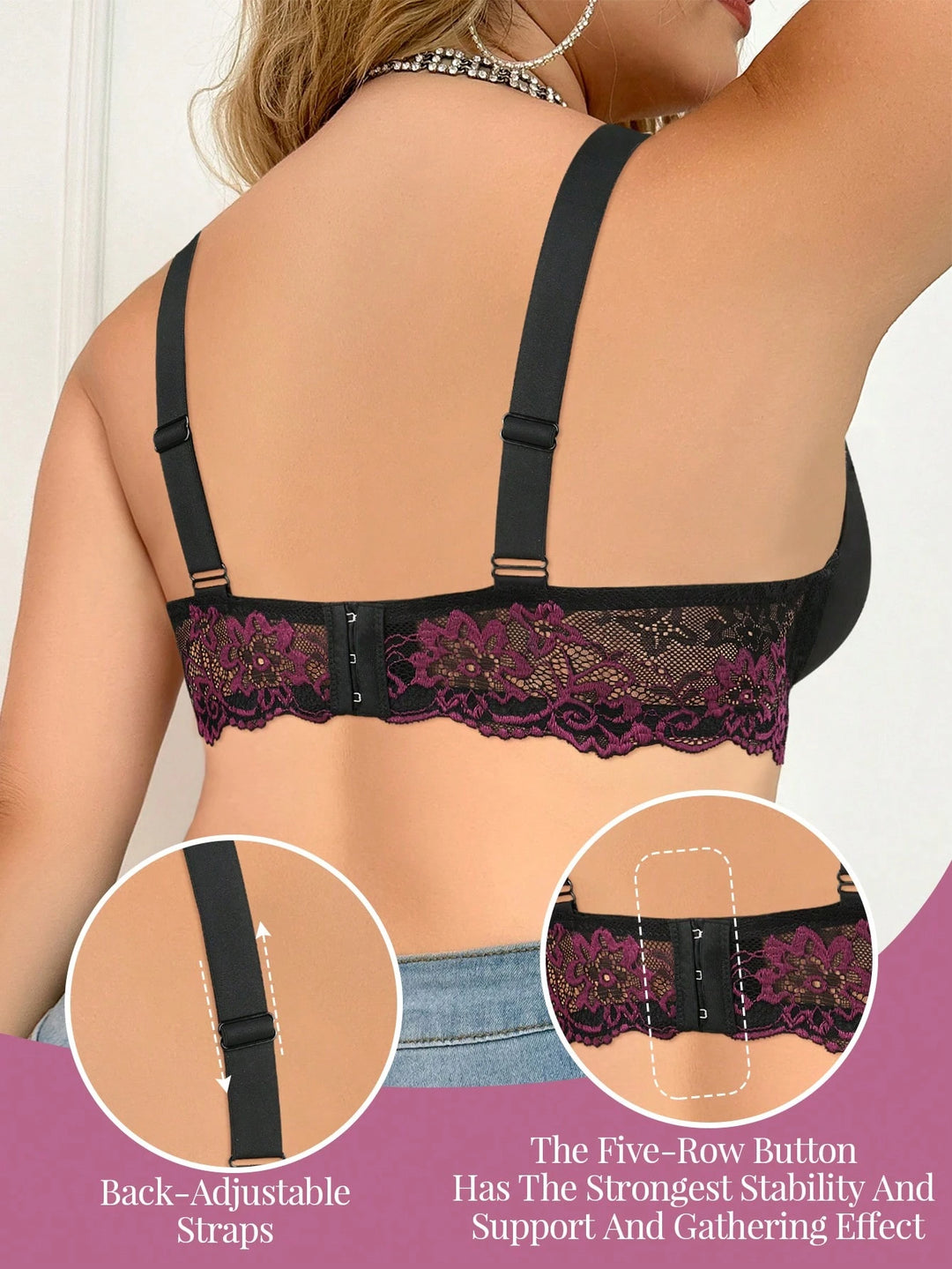 Sutien SHEIN, mix culori