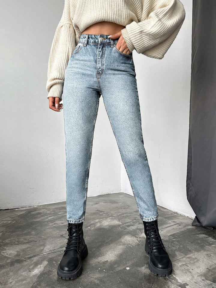Jeans SHEIN, albastru