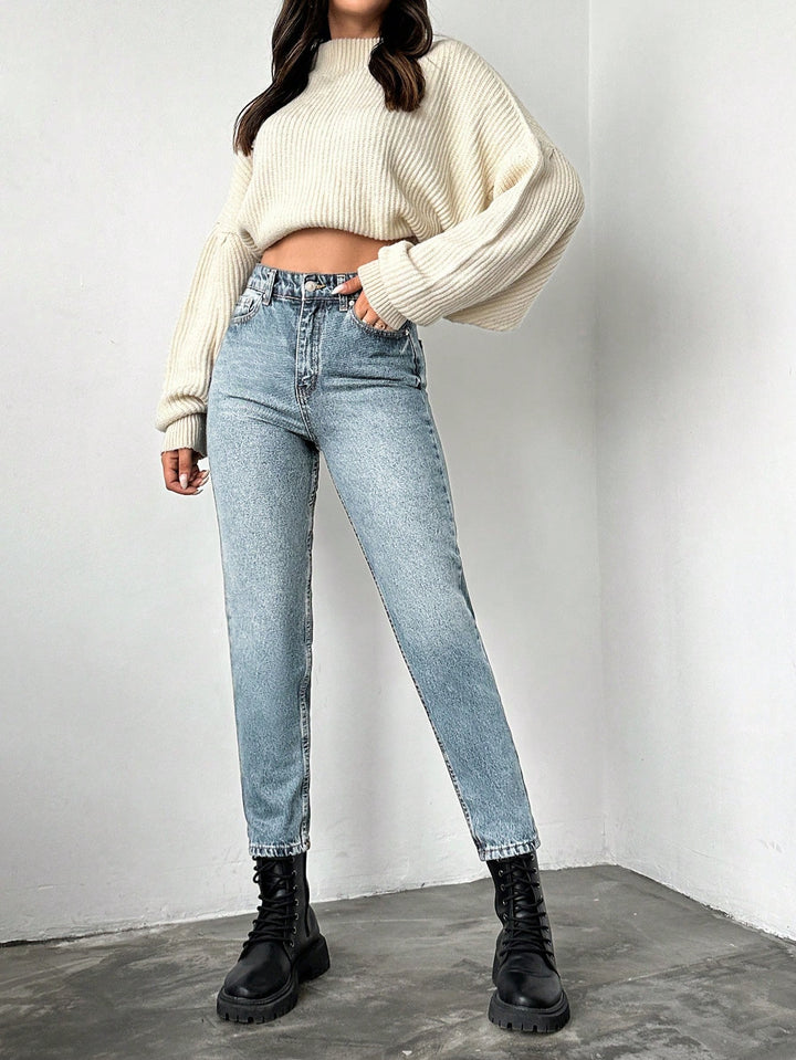 Jeans SHEIN, albastru