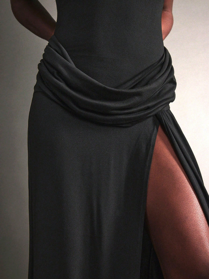 Rochie maxi SHEIN, negru