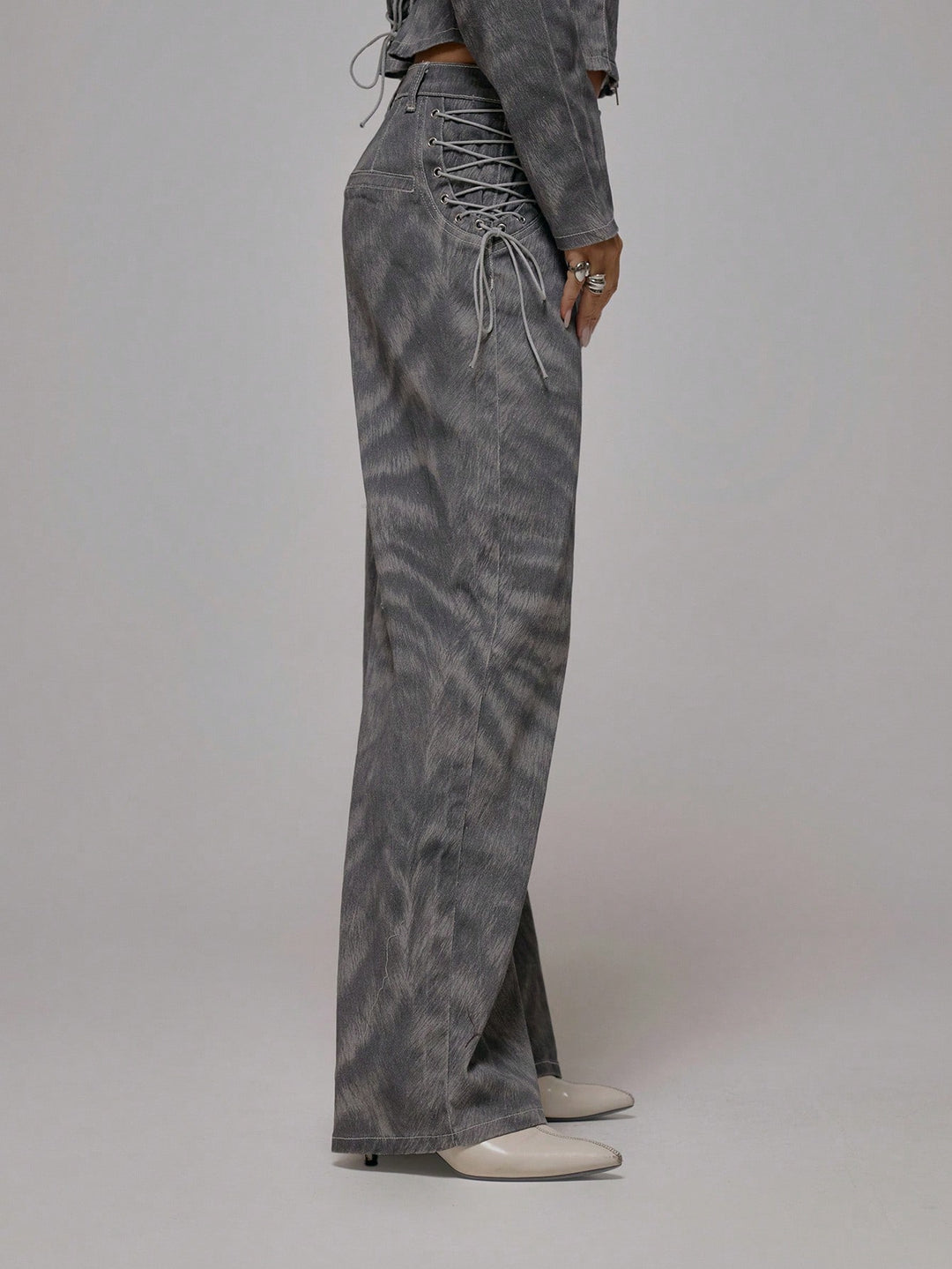 Jeans SHEIN, gri