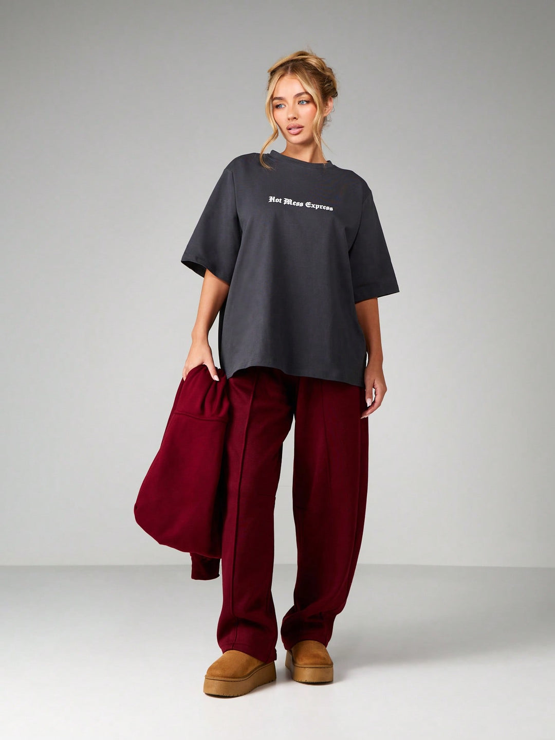 Tricou SHEIN, gri