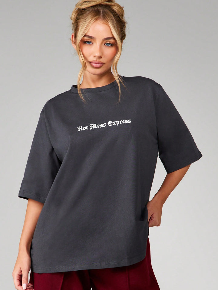 Tricou SHEIN, gri