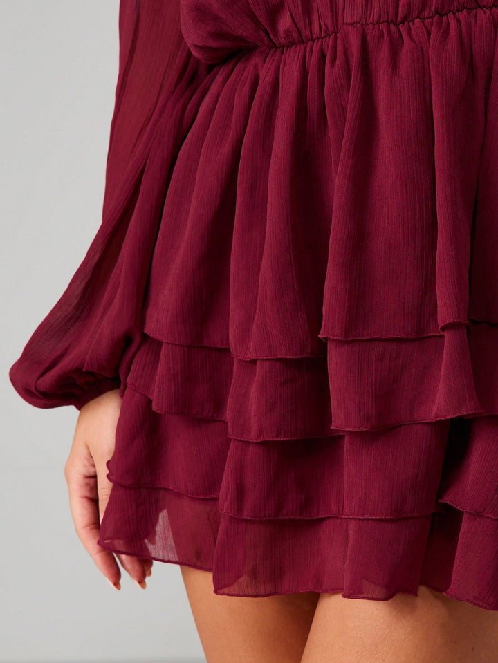 Rochie mini SHEIN, vișiniu