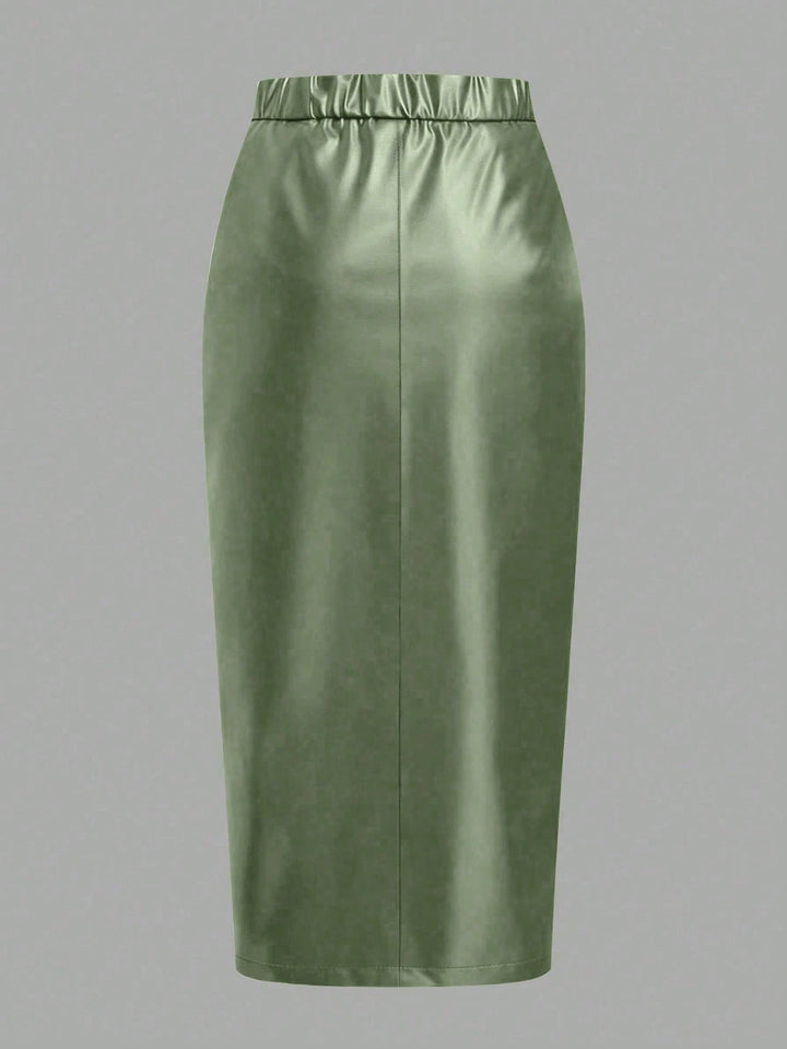 Fustă SHEIN, verde
