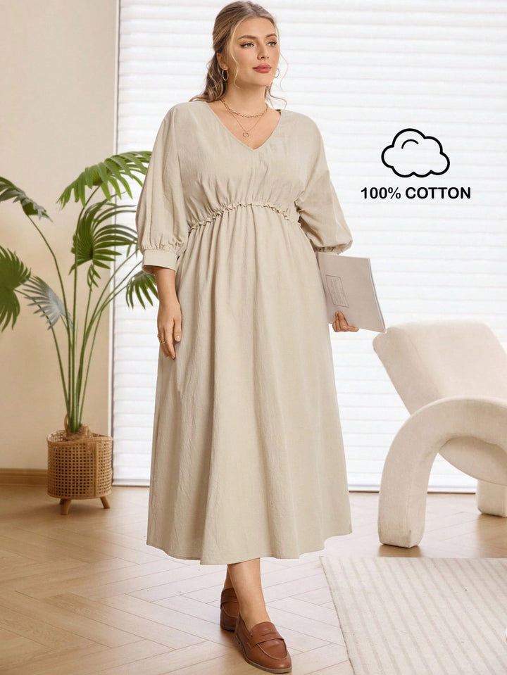 Rochie SHEIN, kaki
