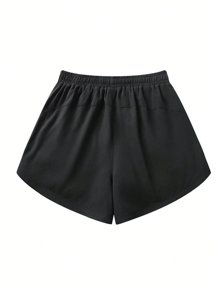 Pantaloni scurți SHEIN, negru
