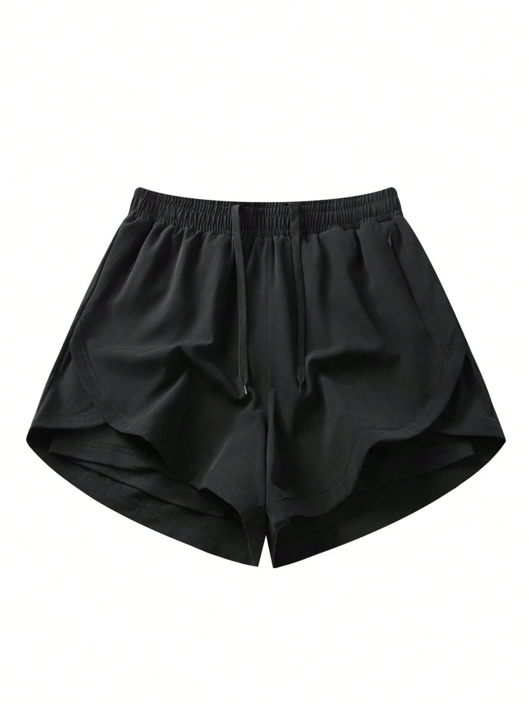 Pantaloni scurți SHEIN, negru