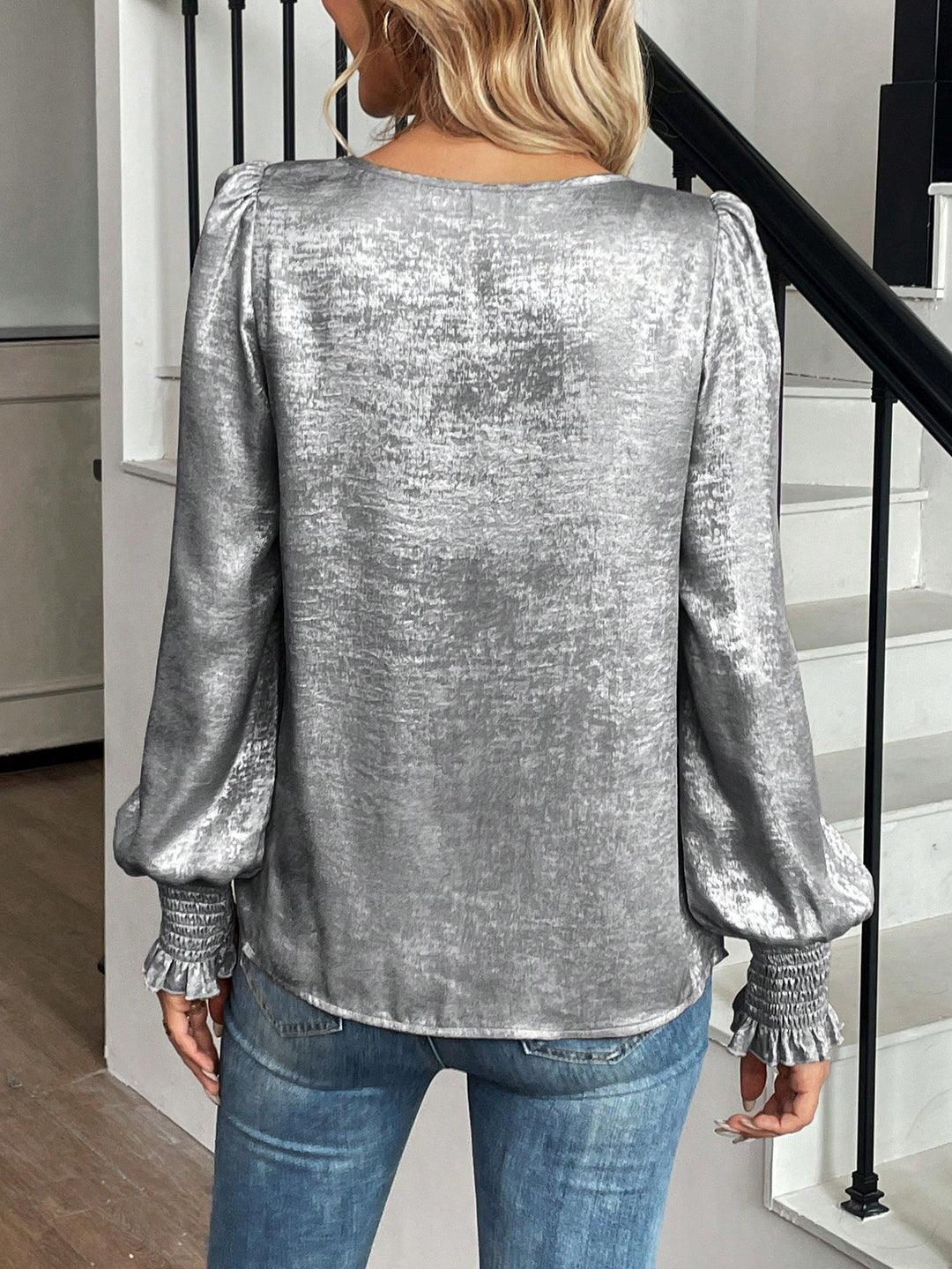 Bluza SHEIN, argintiu