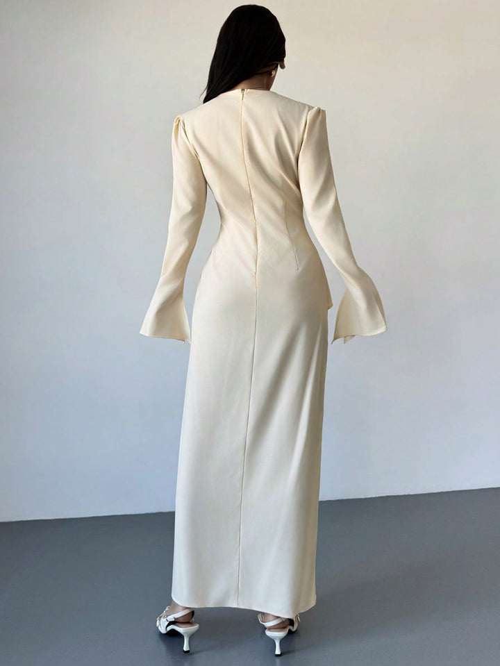 Rochie maxi SHEIN, galben