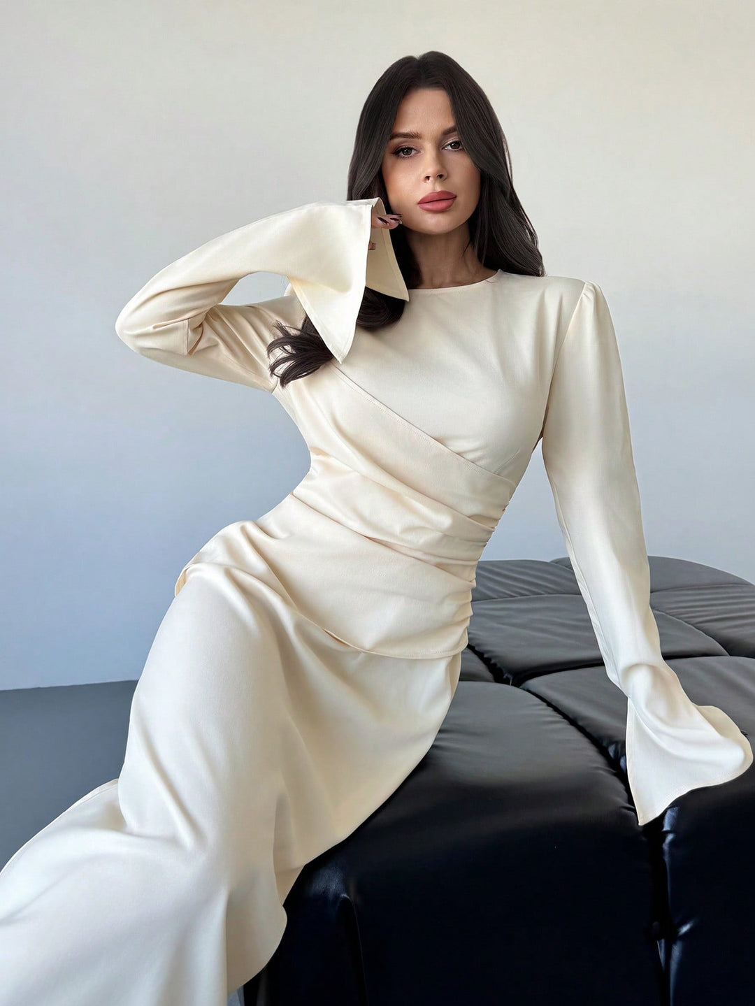 Rochie maxi SHEIN, galben