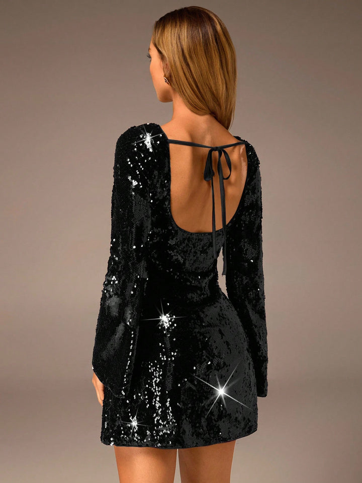 Rochie mini SHEIN, negru