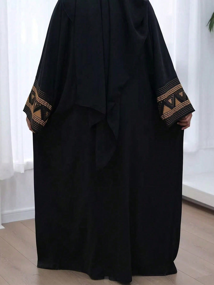Set caftan și jalabiya SHEIN, negru