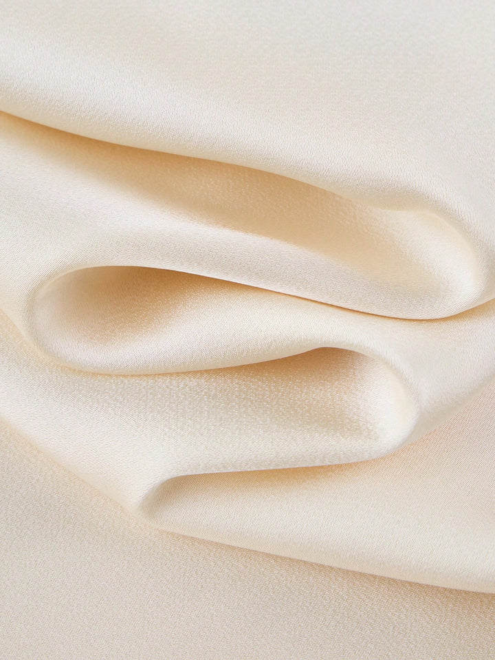 Rochie maxi SHEIN, crem