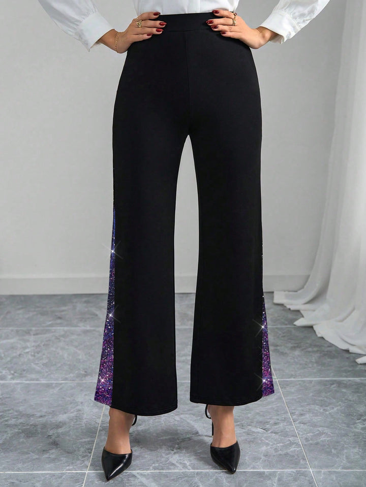 Pantaloni SHEIN, mov