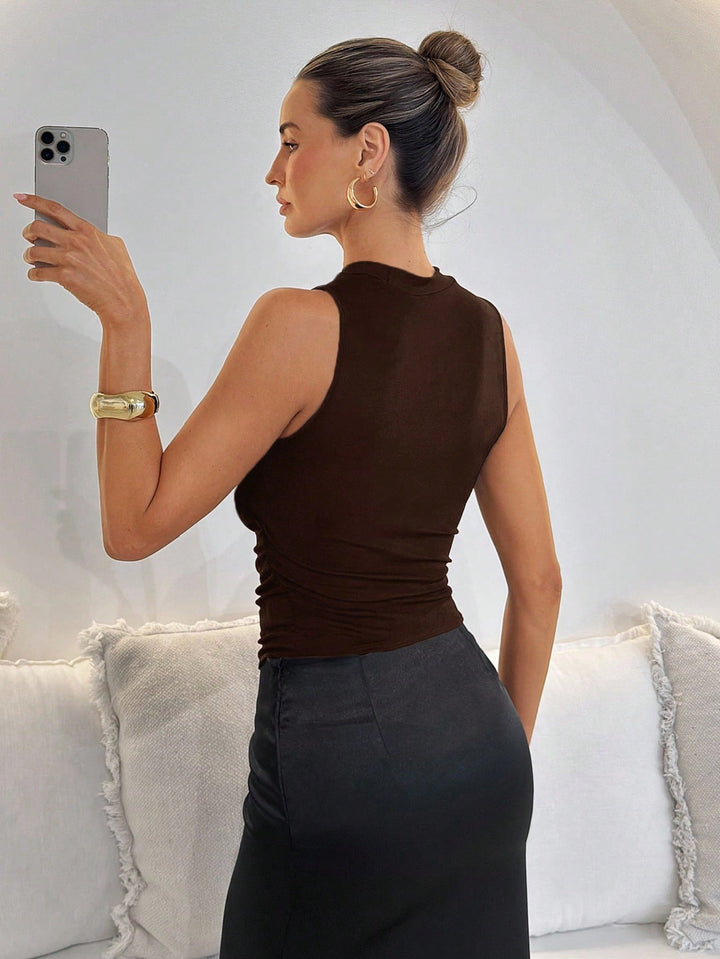 SHEIN felső, barna
