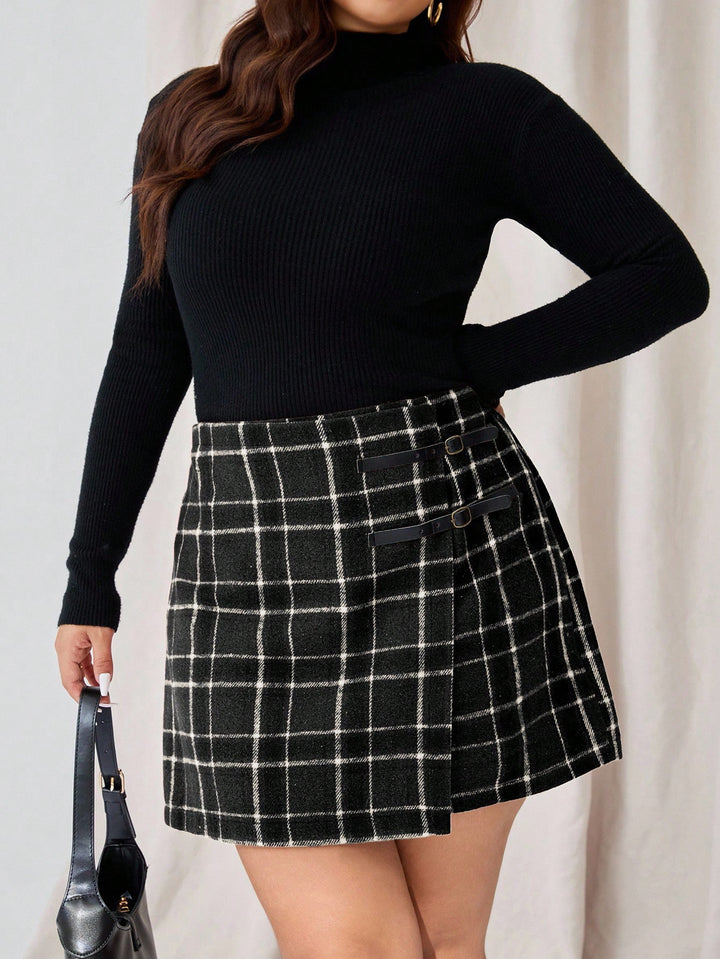 Fustă mini SHEIN, negru
