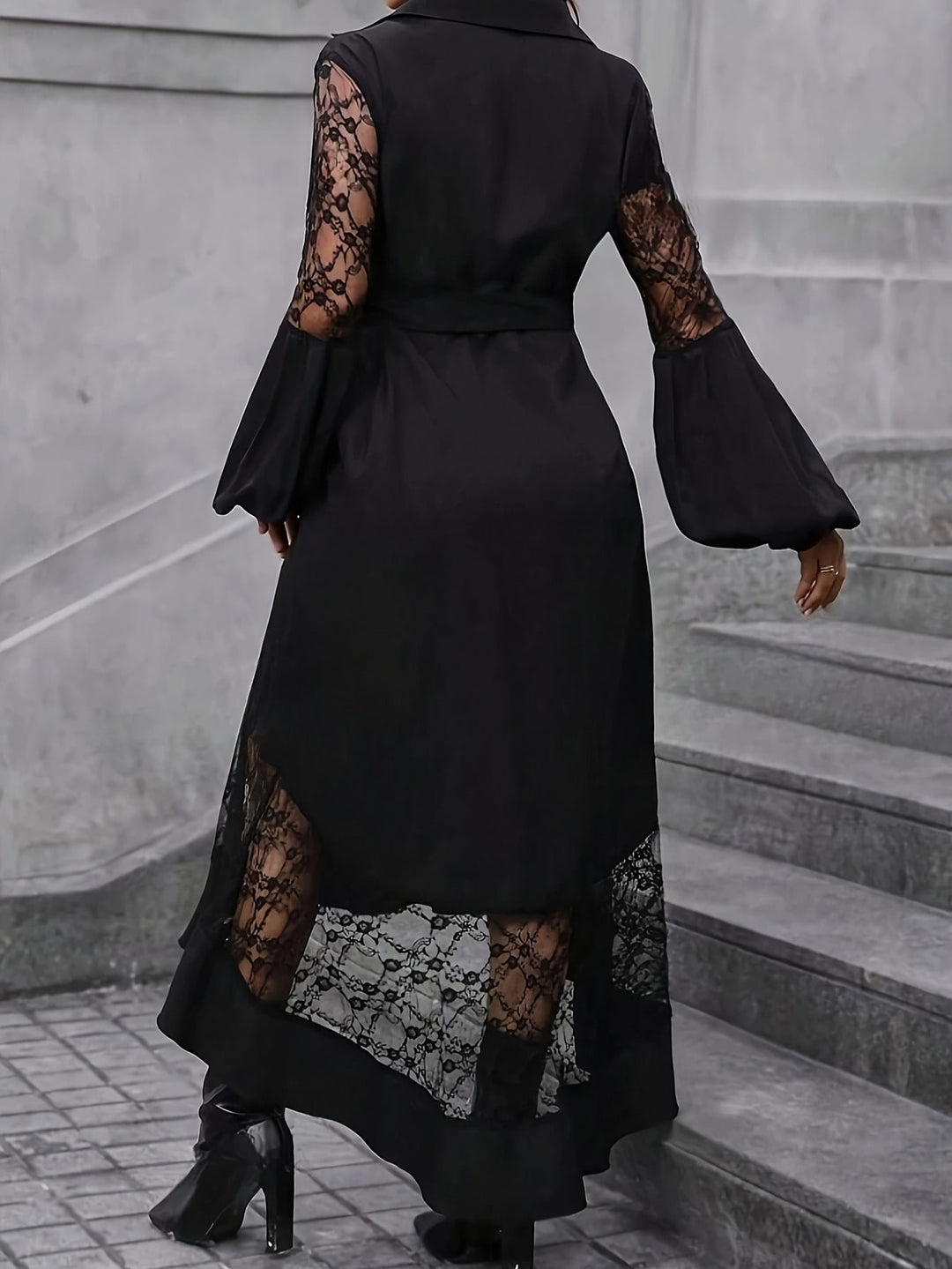 Rochie maxi SHEIN, negru