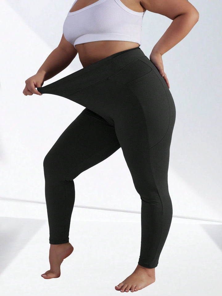 Leggings SHEIN, fekete