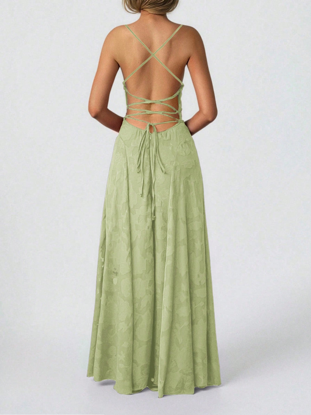 Rochie maxi SHEIN, verde