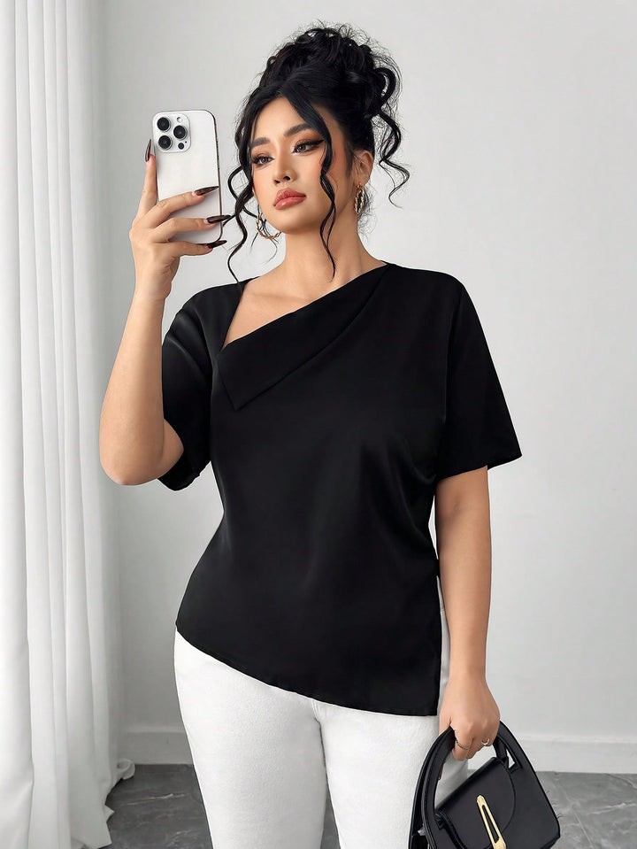 SHEIN blúz, fekete