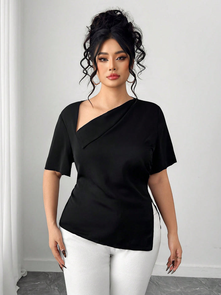 SHEIN blúz, fekete
