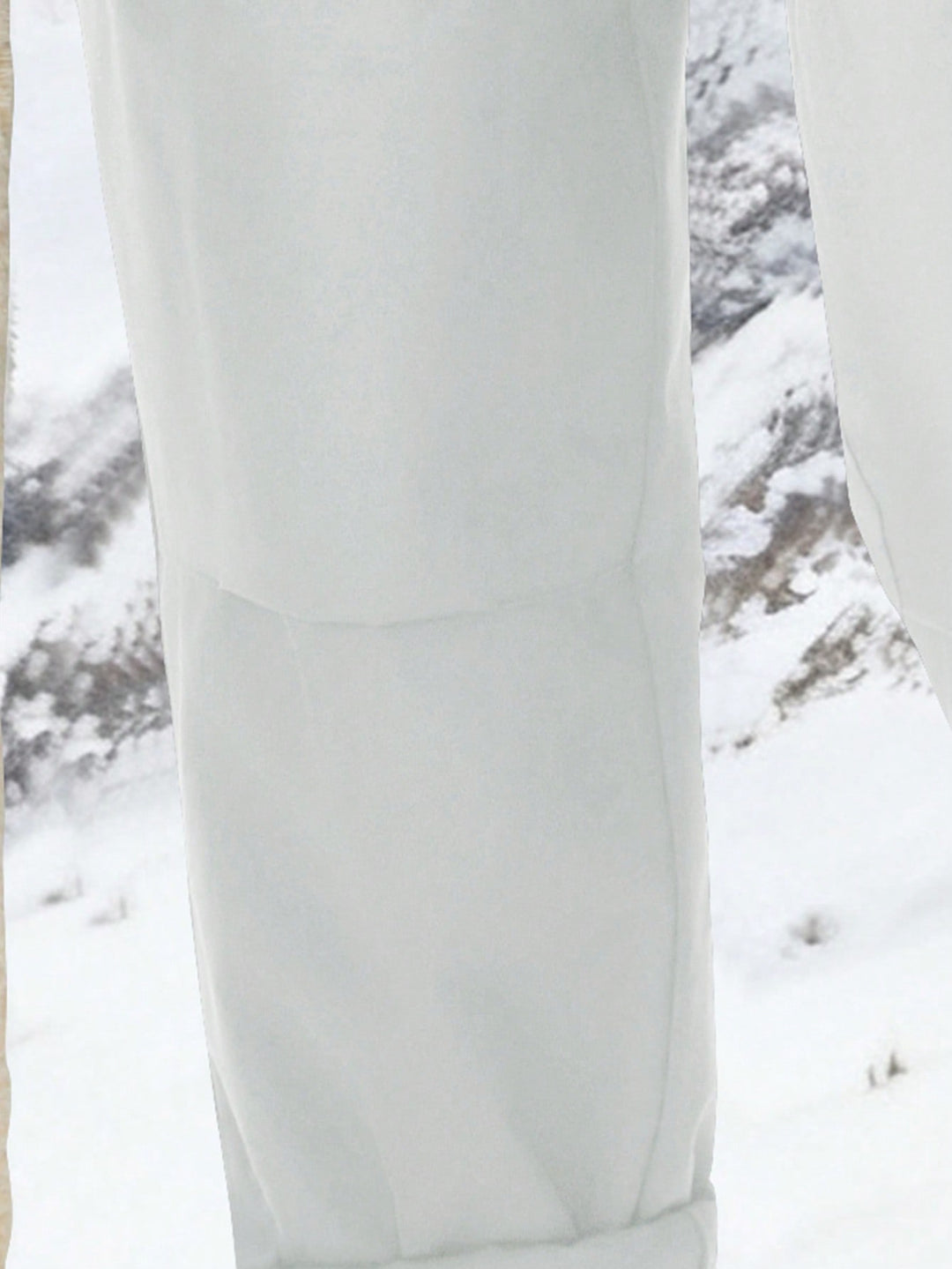 Pantaloni SHEIN, alb