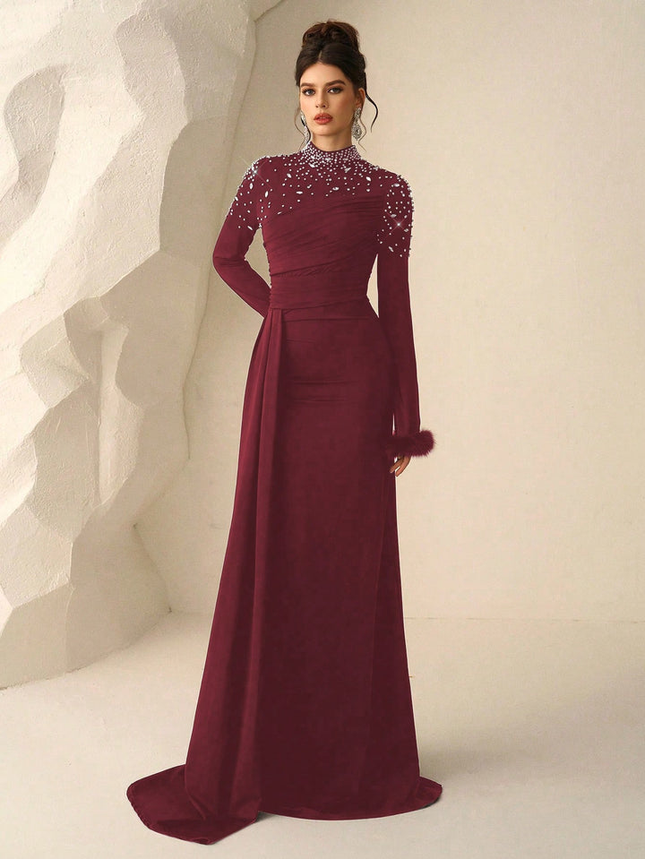 Rochie SHEIN, vișiniu