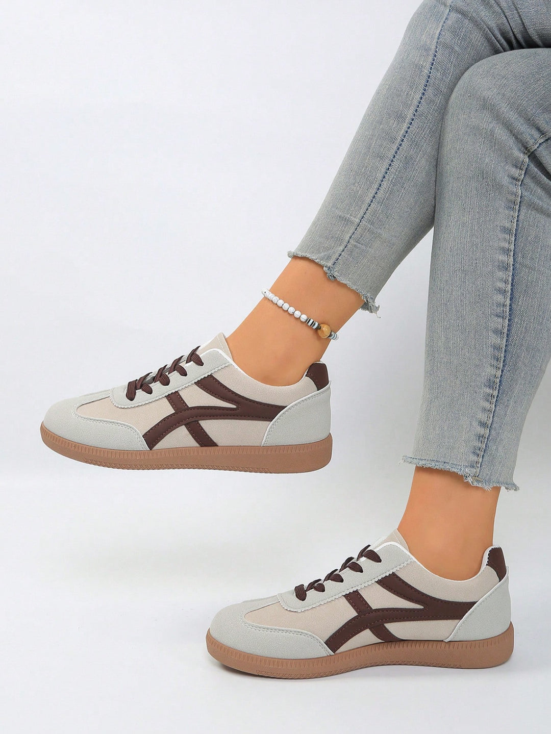 Pantofi sport SHEIN, bej