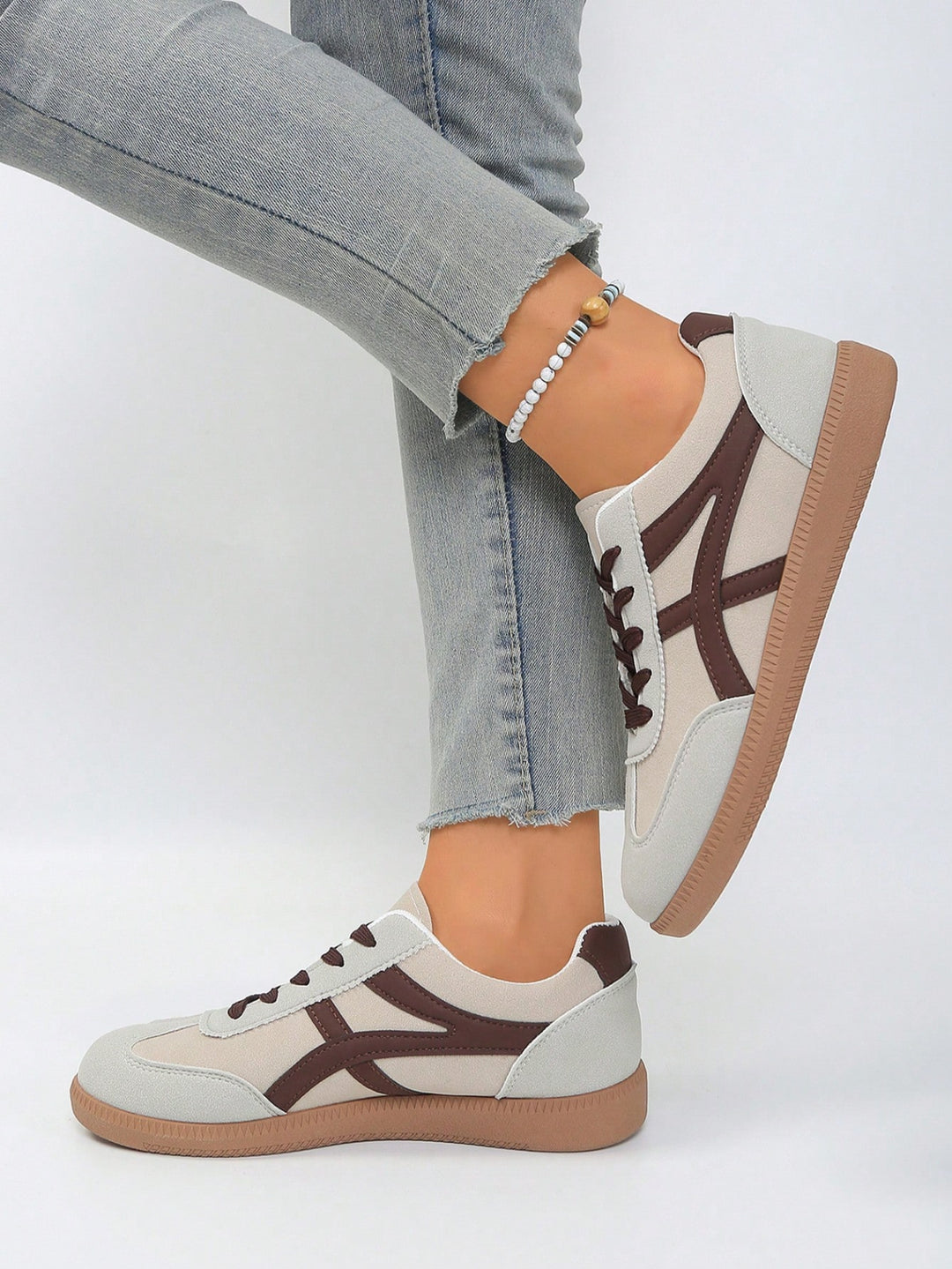 Pantofi sport SHEIN, bej
