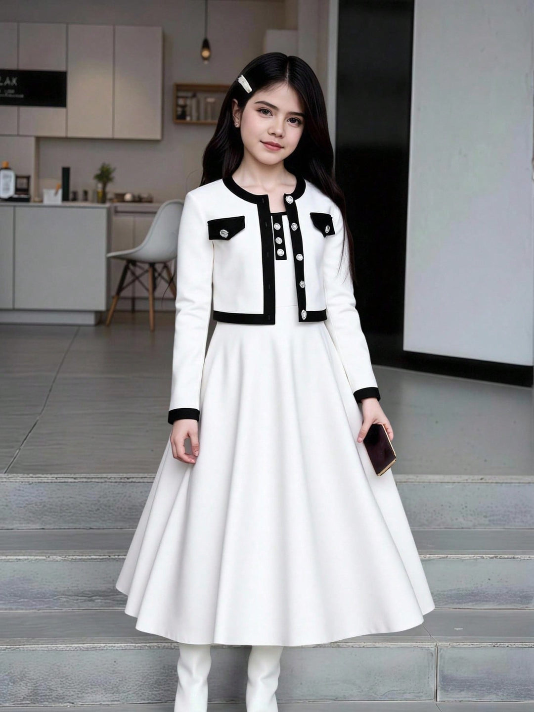 Rochie SHEIN, alb