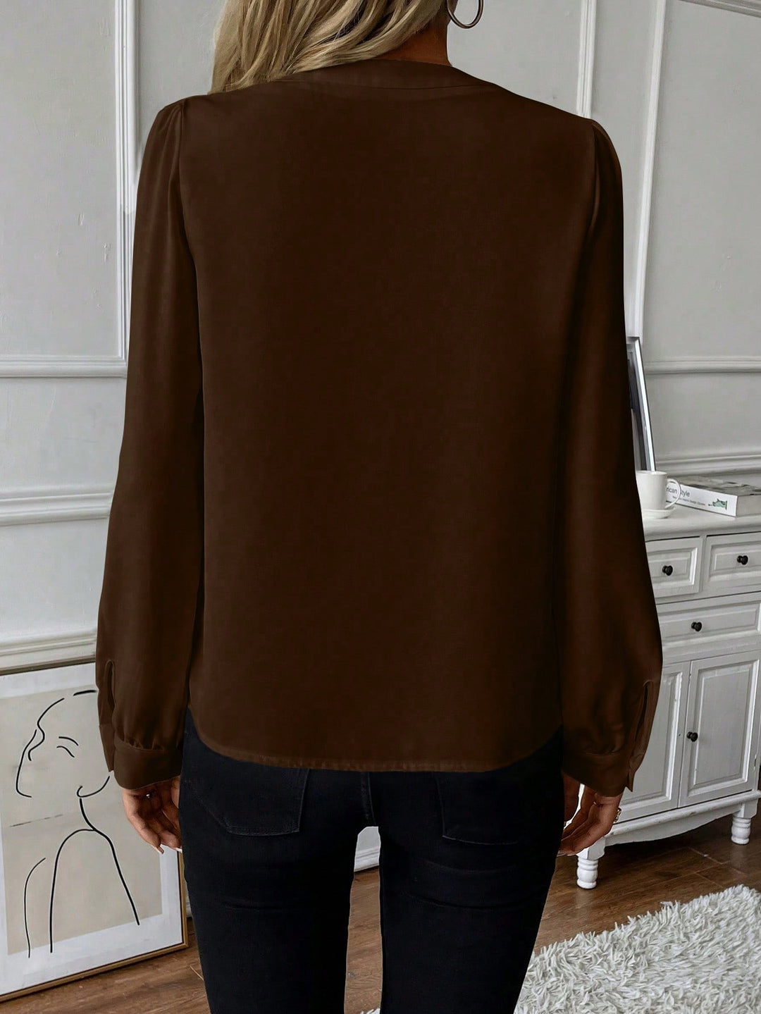 Bluza SHEIN, maro