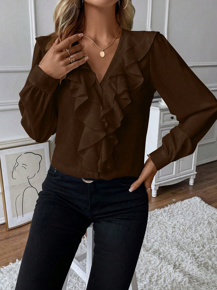 Bluza SHEIN, maro