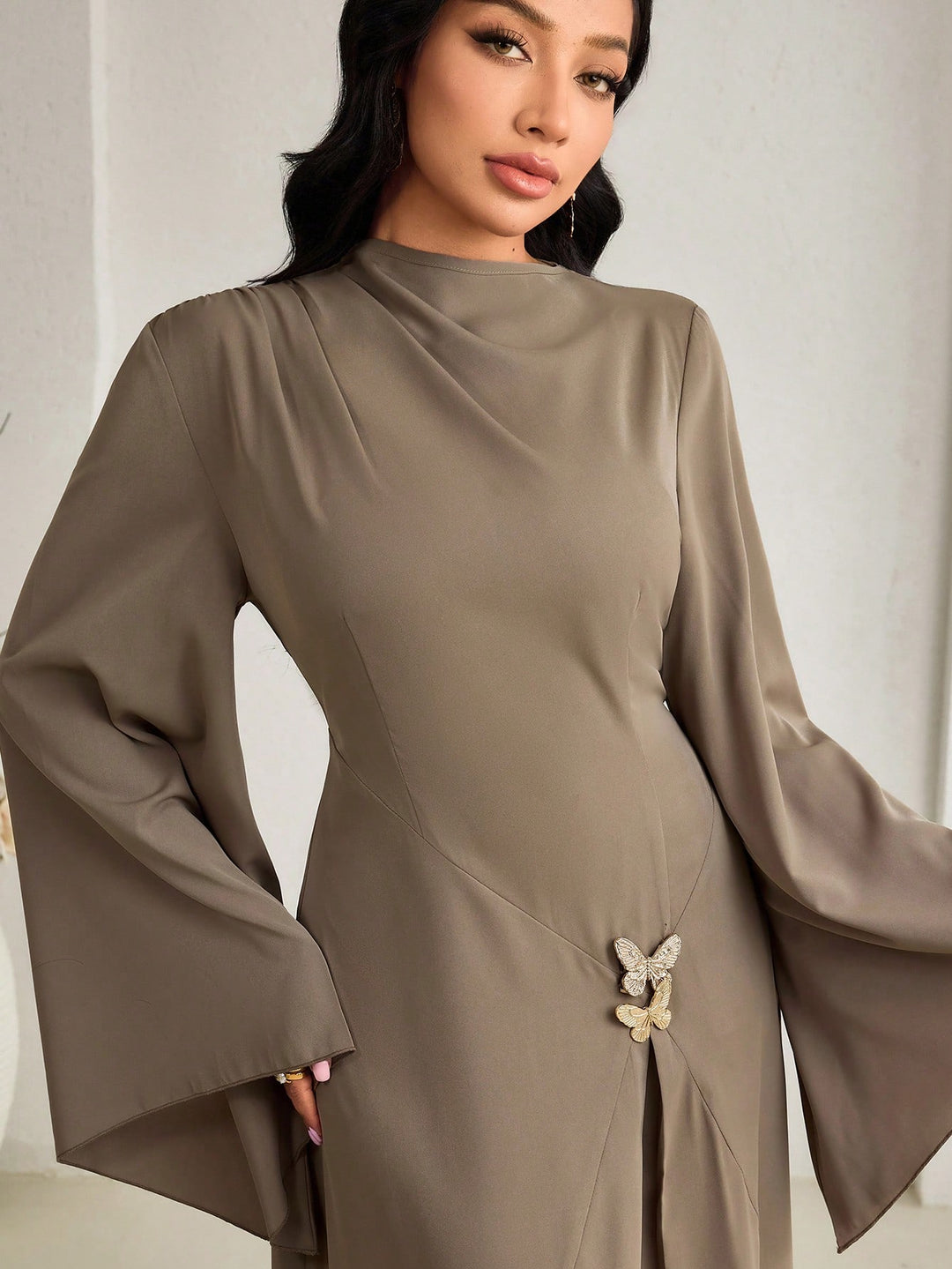 Rochie SHEIN, maro