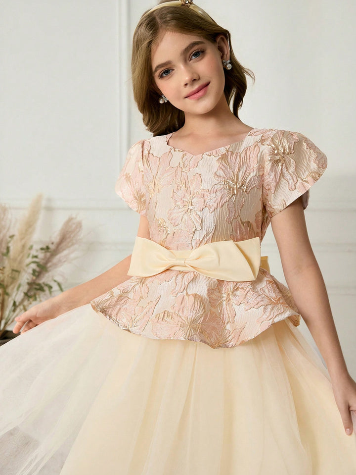 SHEIN party outfit, arany