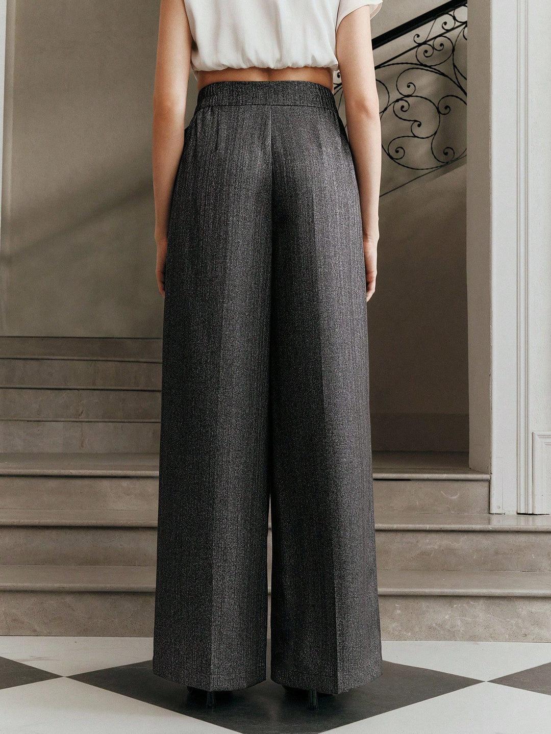 Pantaloni SHEIN, gri