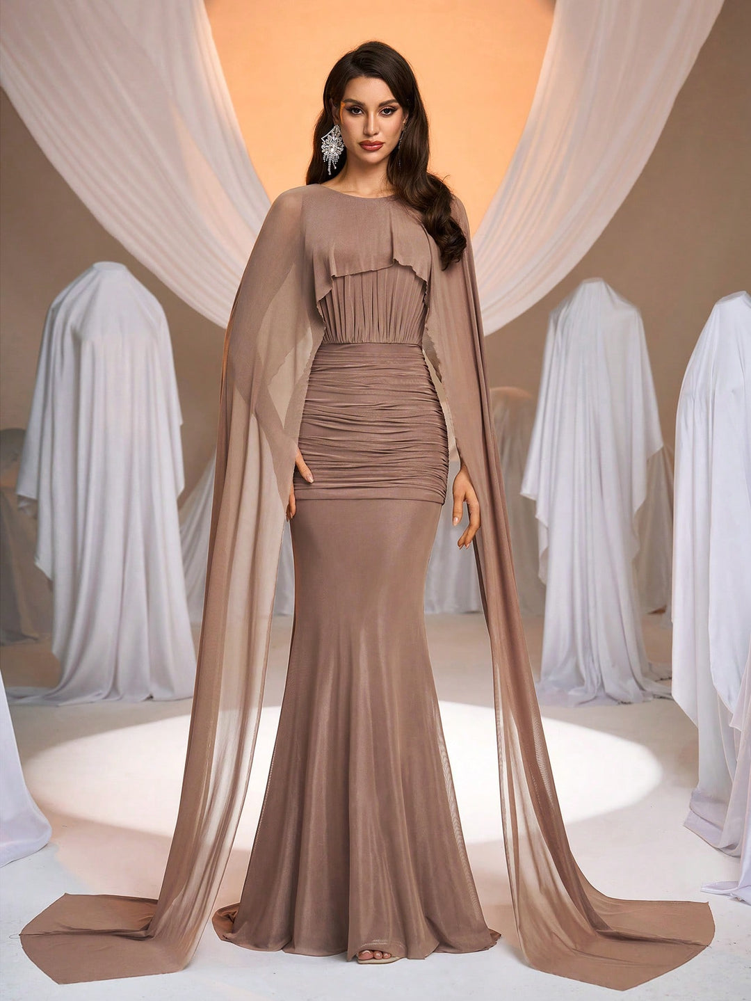 Rochie SHEIN, maro