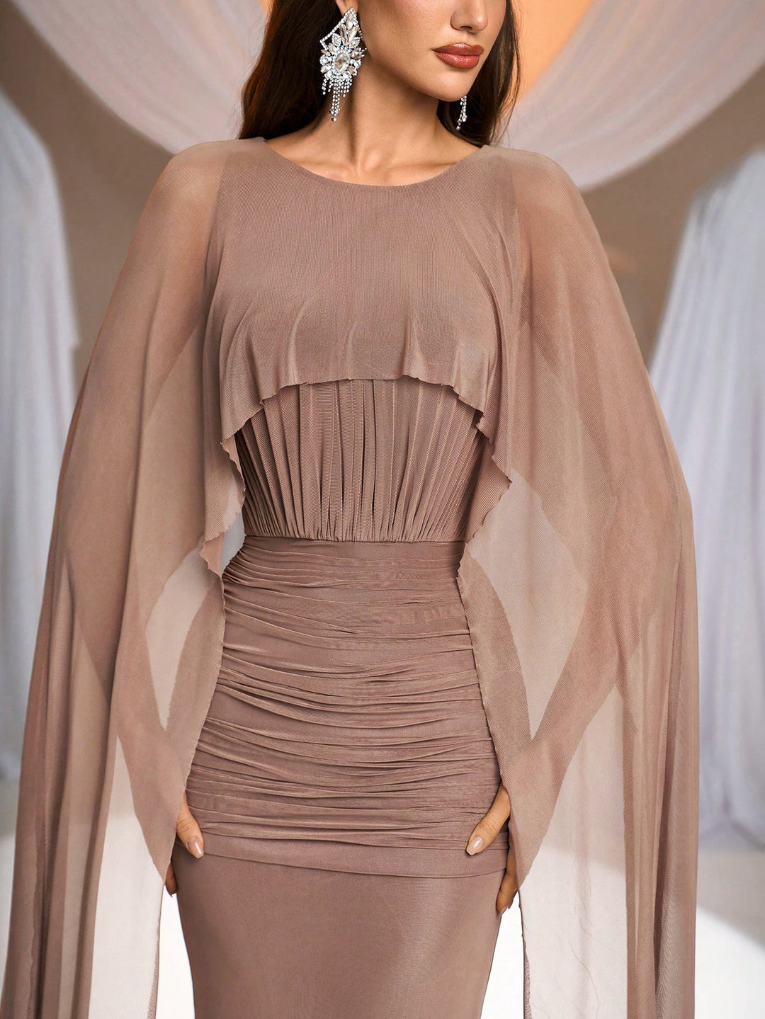 Rochie SHEIN, maro