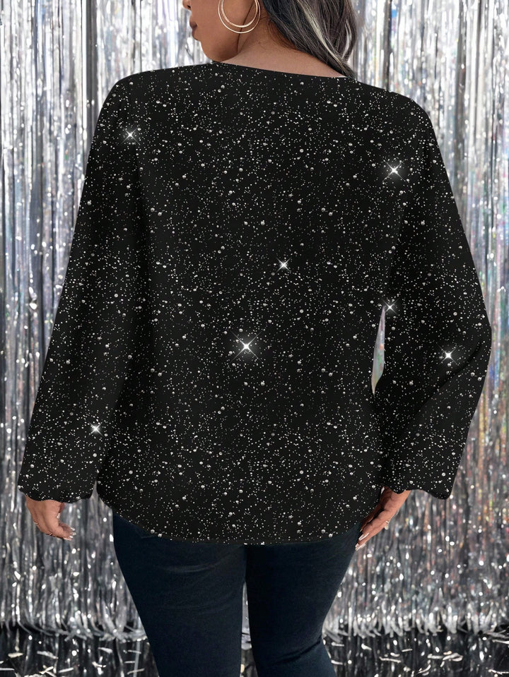 SHEIN blúz, fekete