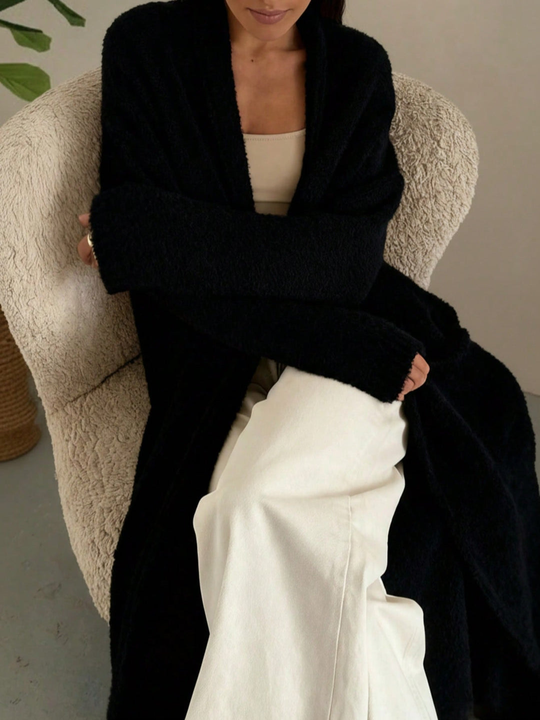 Cardigan SHEIN, negru