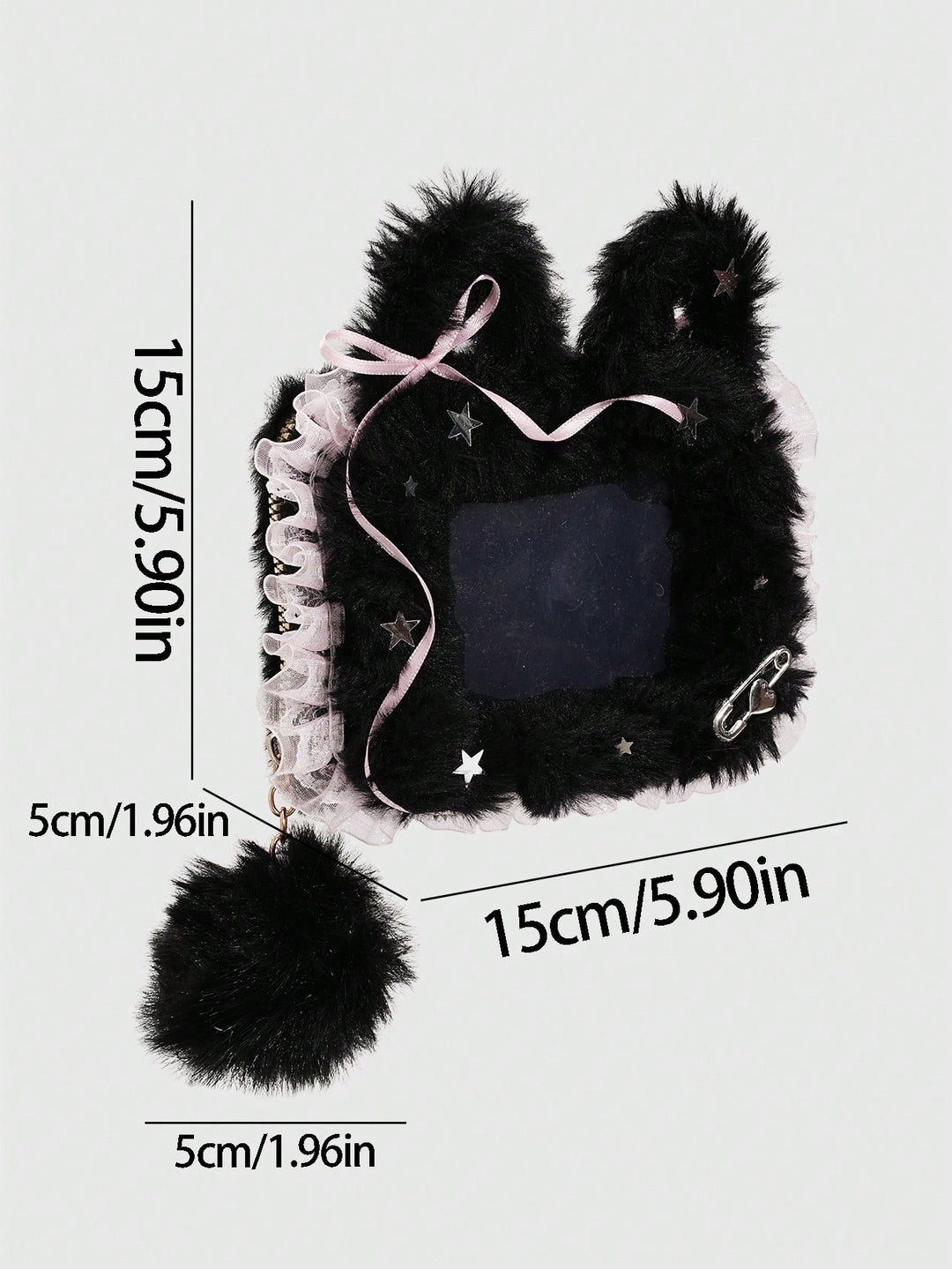 Portcard SHEIN, negru