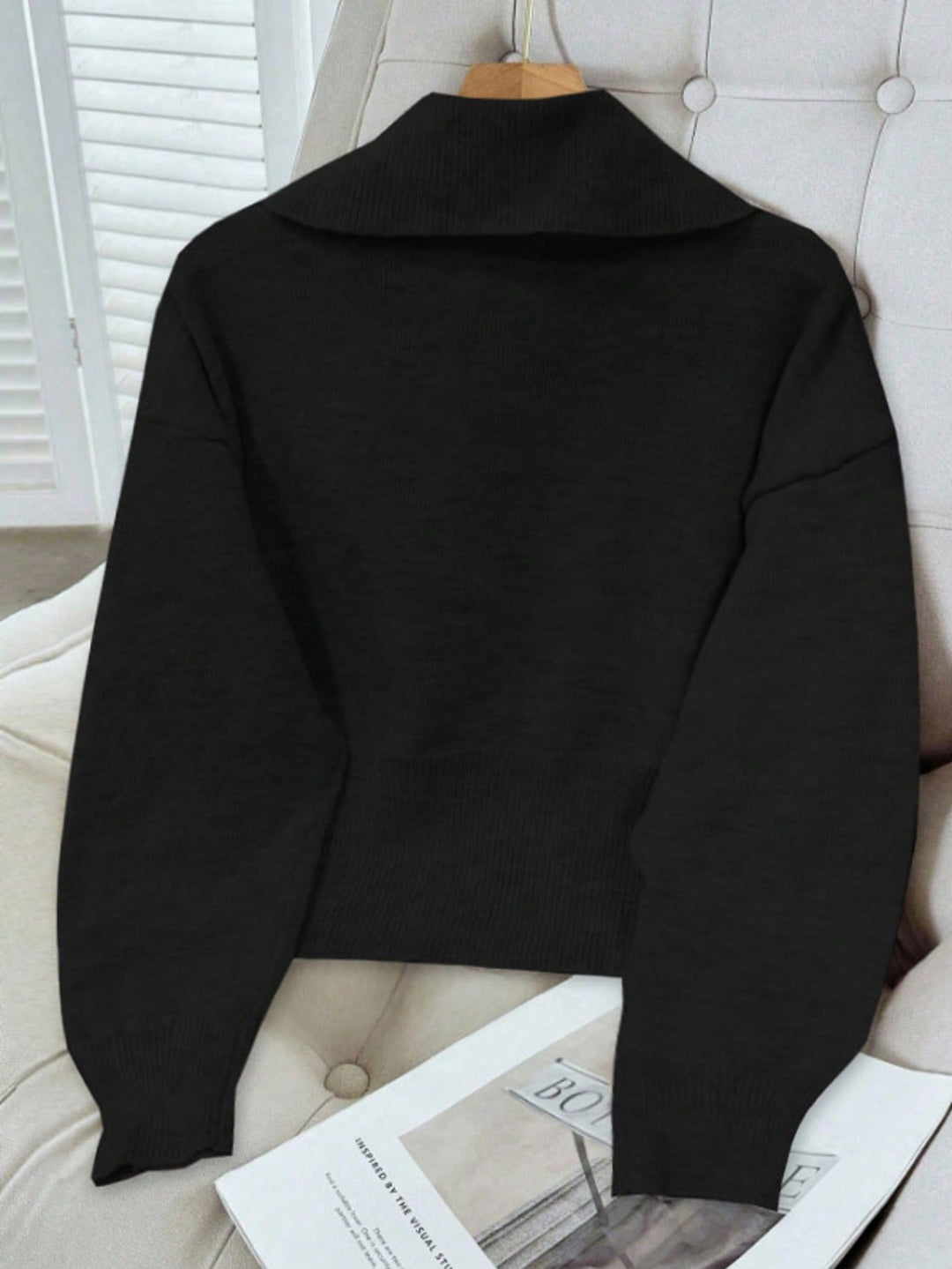 Pulover SHEIN, negru