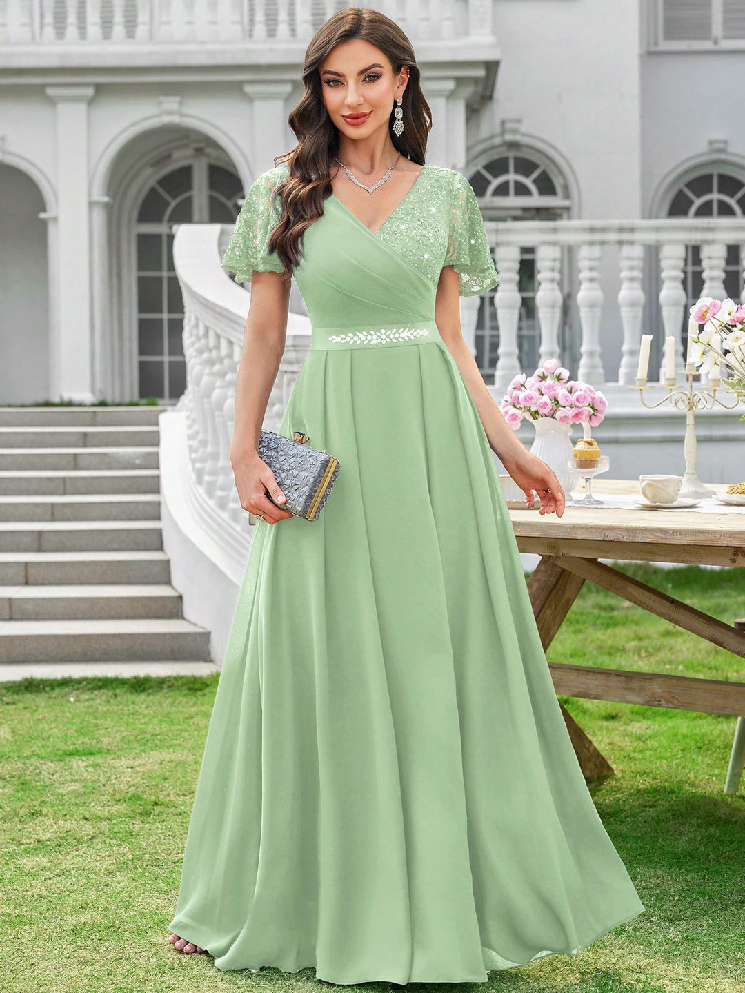 Rochie SHEIN, verde