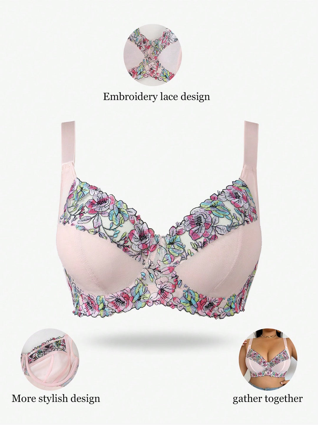 Sutien SHEIN, roz