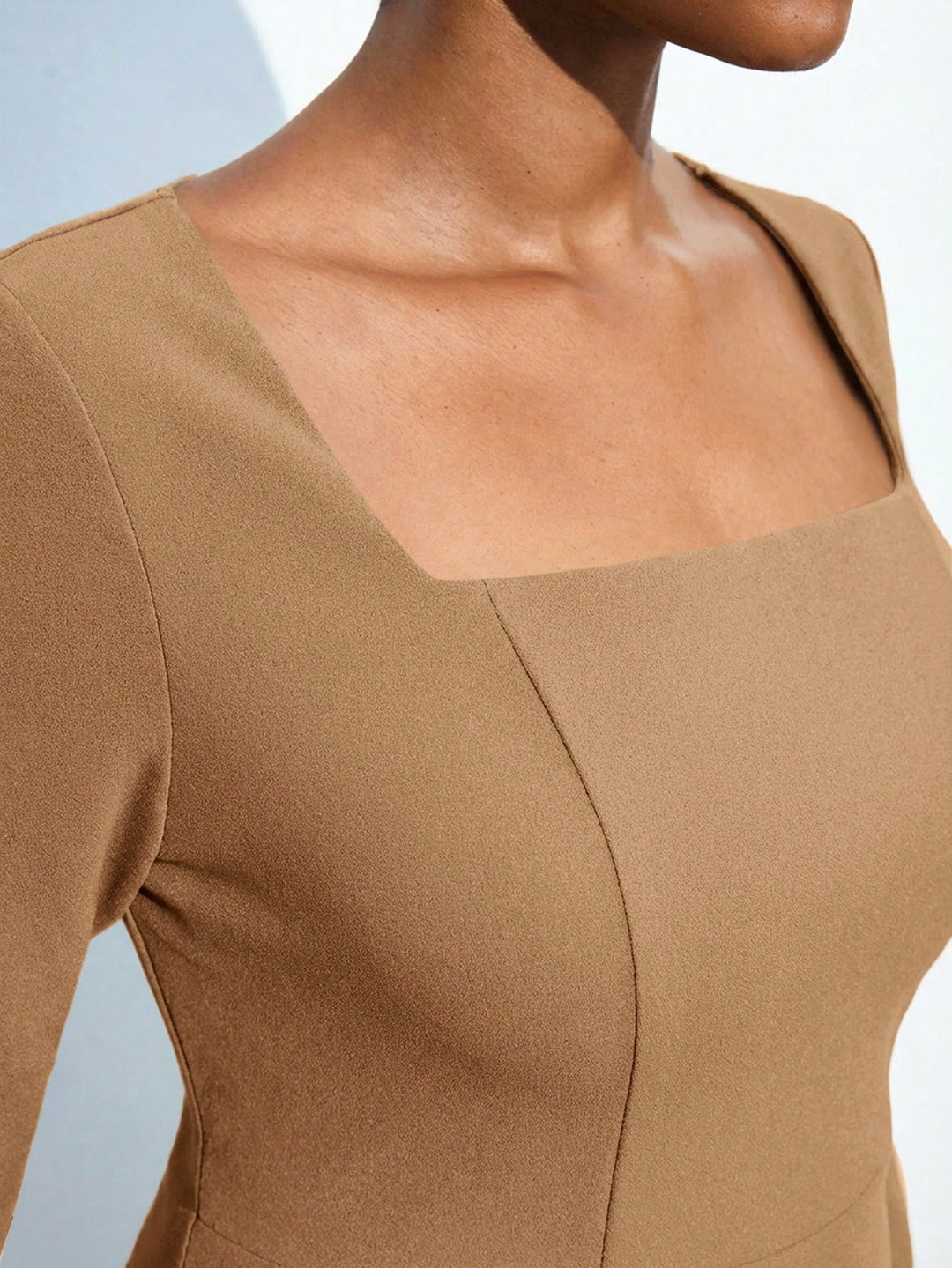 Rochie SHEIN, kaki