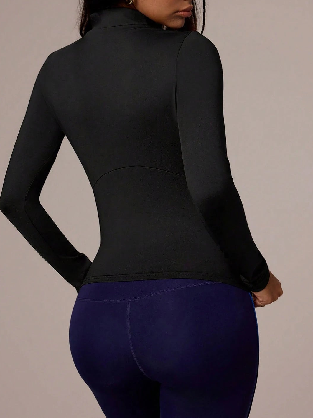 Shein sportfelső, fekete