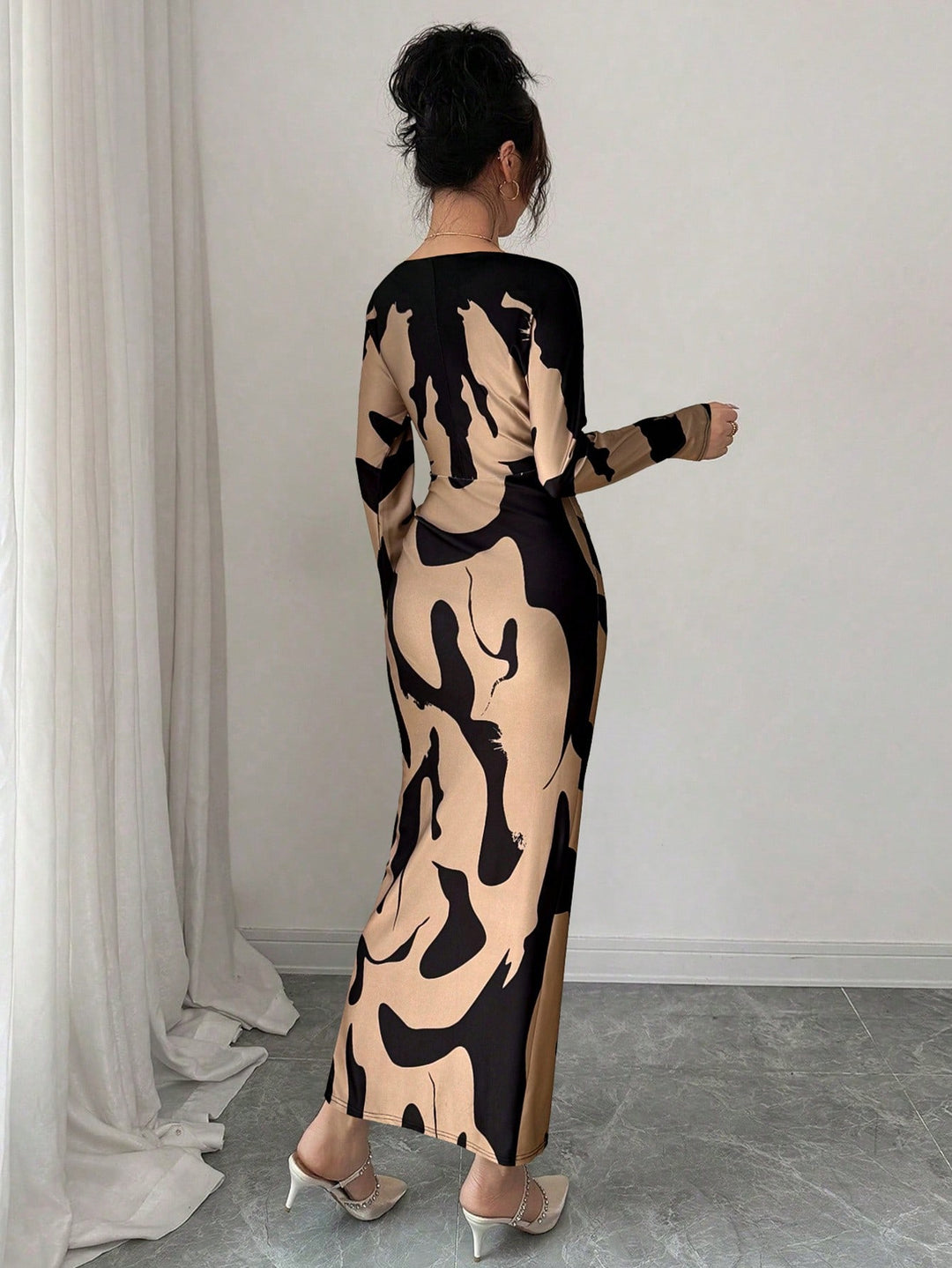 SHEIN Maxi Dress, mixed colors