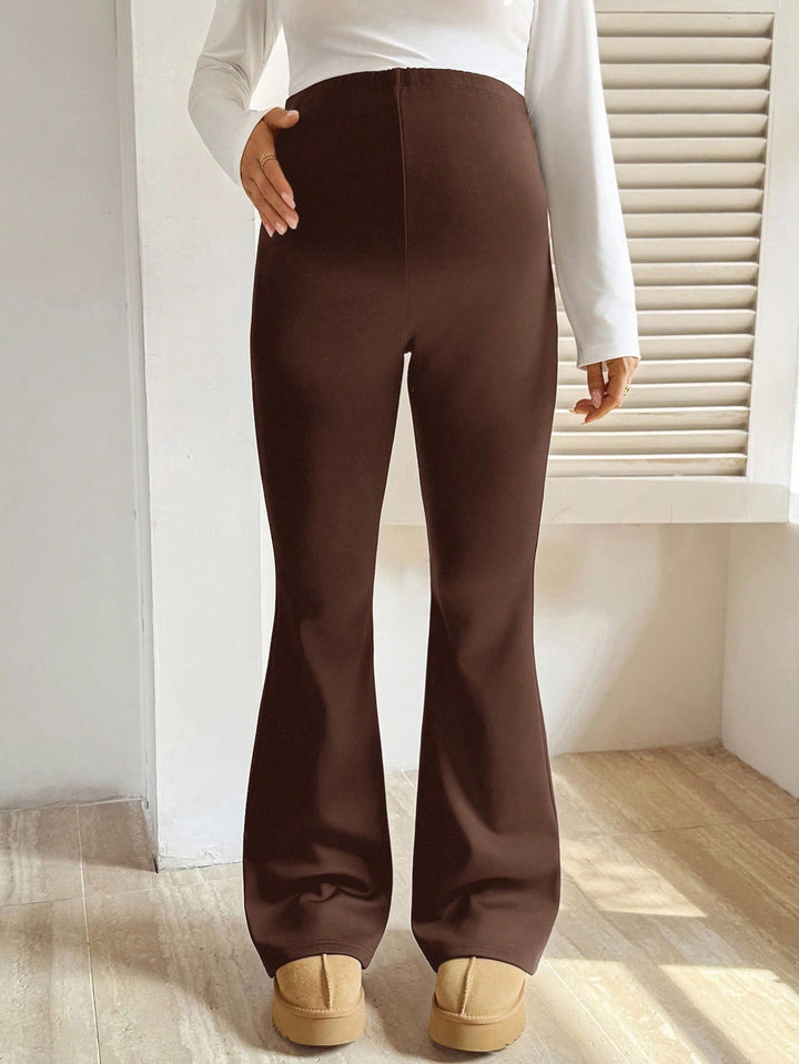 Pantaloni SHEIN, maro